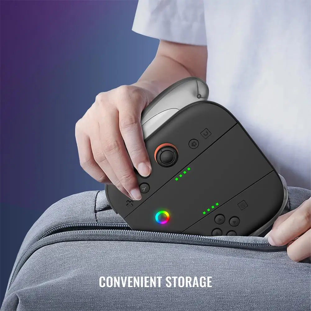 Game Gamepad For Switch 2 Joycon Multi-functional Handle Rechargeable Controller Type-c Charging Dock Grip Adapter For Ns S S8o3