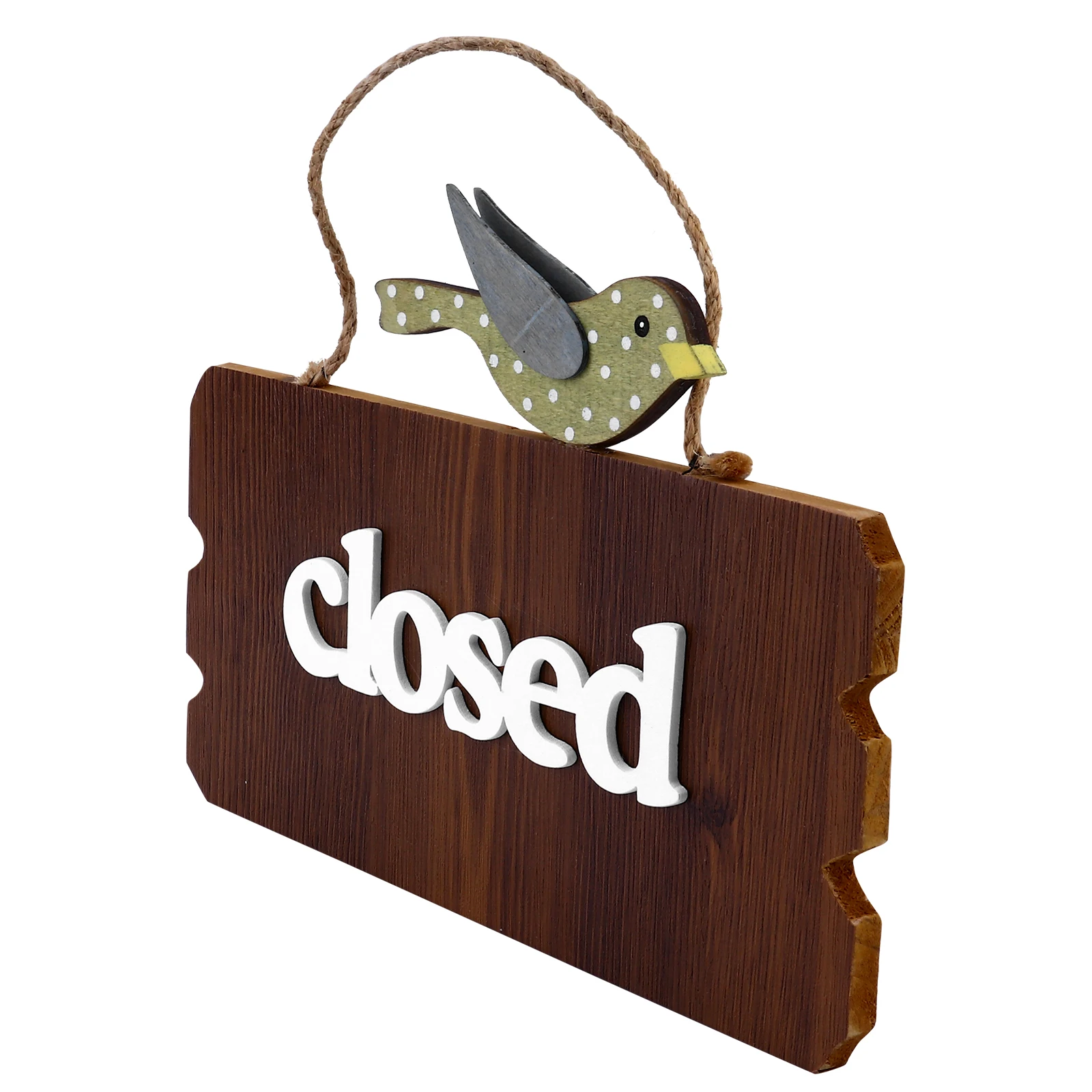 

Wooden Door Plate Hanging Decoration Home Open Closed Sign Double Sided Welcome Door Sign Wood Plaque Home Decor