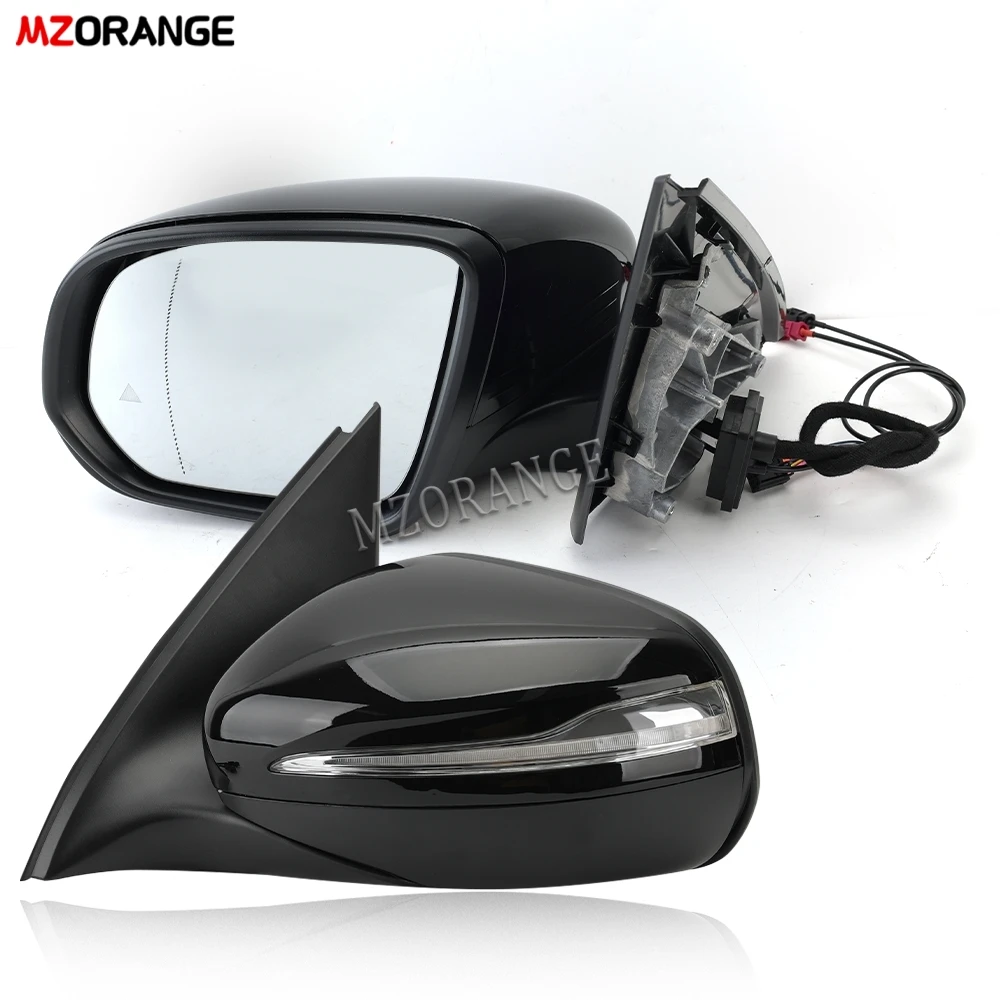 Car Side Door Mirror For Mercedes-Benz W167 G-Class G500 G350 W464 G63 turn signal lights rearview mirrors heated glass Folding