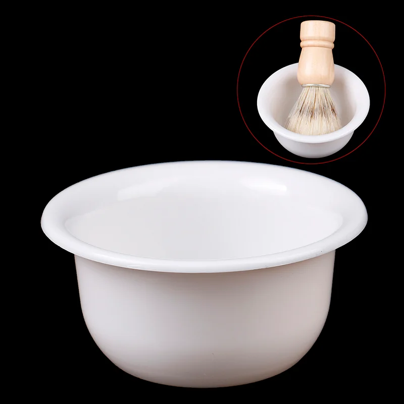 

Men's Shaving Bowl Set Barber Appliance - Shaving Brush Bowl Soap Mug Cup Face Cleaning Tools Holder for Male Grooming