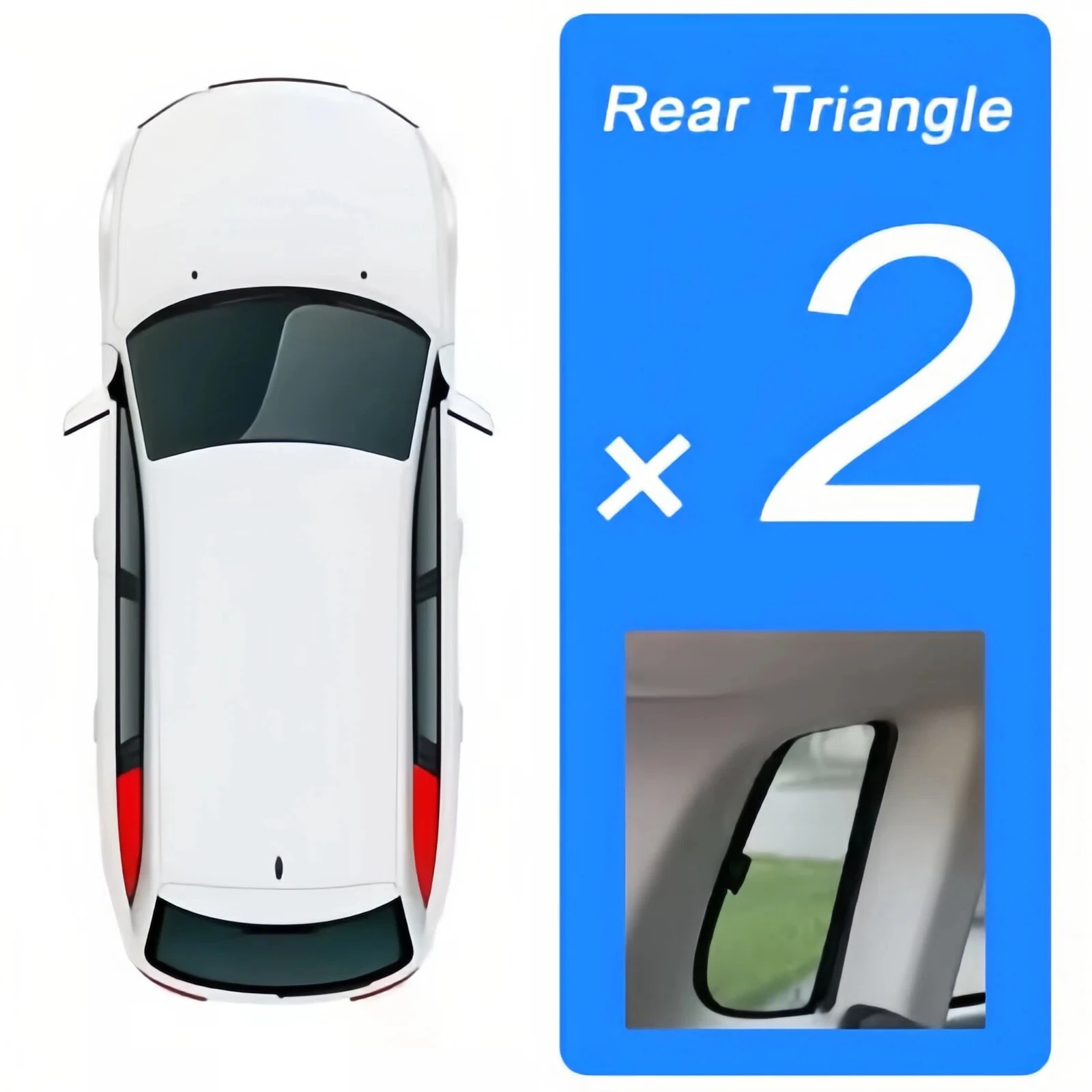 Variant: 2PCS SIDE TRIANGLE