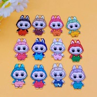 10PCs Cute Cartoon Charms Multicolor Animal Enamel Gold Color Metal Pendants DIY Necklace Bracelets Jewelry Making