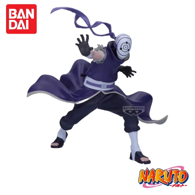 En Stock Original Bandai Banpresto personajes de Anime Naruto Shippuden estrellas vibratorias Uchiha Obito premios modelo de Kit de modelismo
