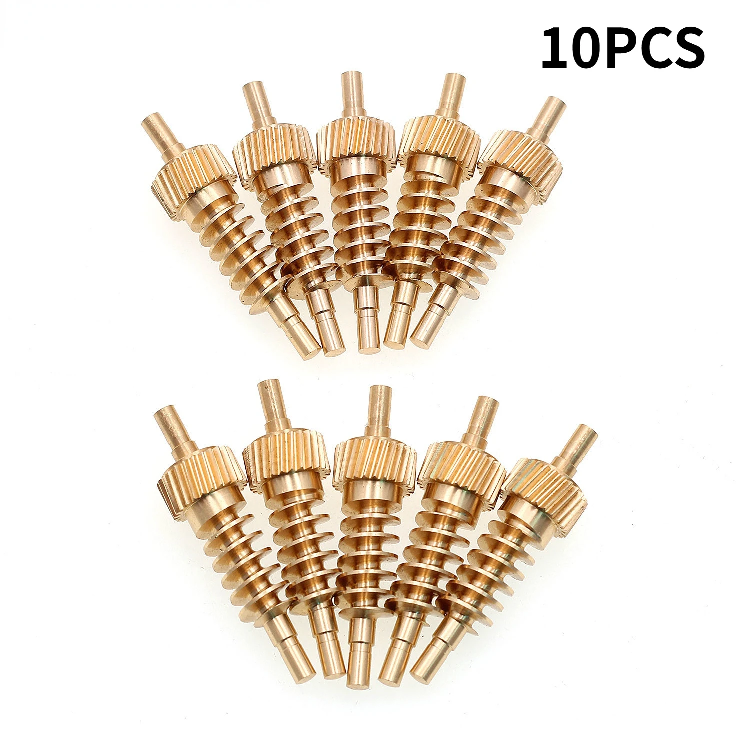 

10Pcs Durable Metal Seat Thigh Support Actuator Repair Gear Mayitr For BMW7 Series X5 X6 E60 E61 F07 F10 E65 E70 E71 52107068045