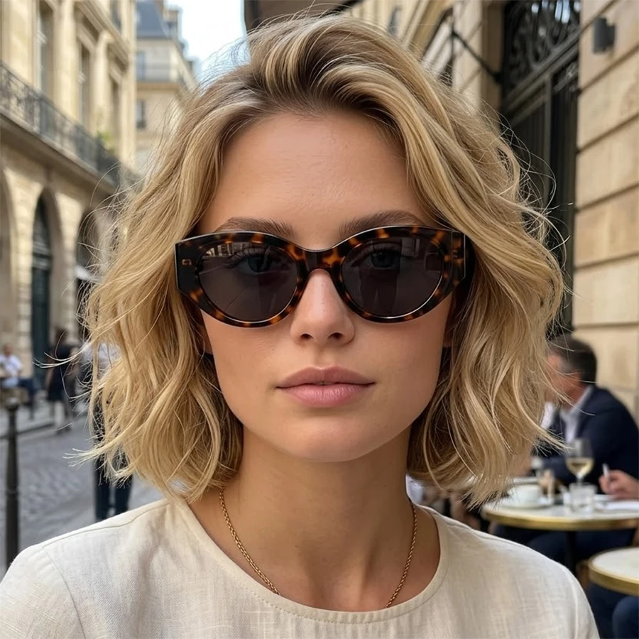 キャットアイ偏光サングラス女性の高級ブランド品質 TR90 - Streetwear Brand With Eye のレビューと価格