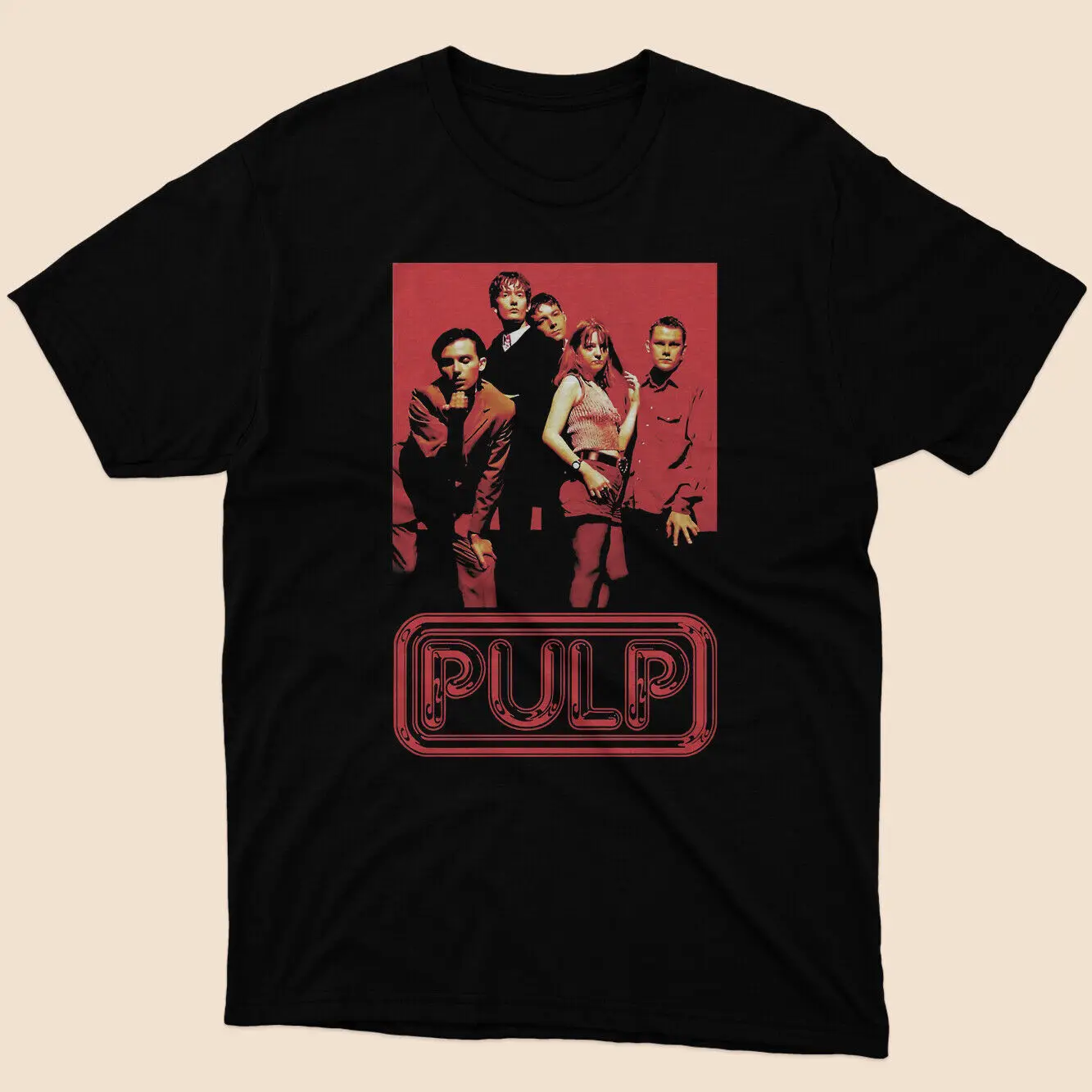 Limited Pulp Alternative Music T-shirt Black Size S to 5XL