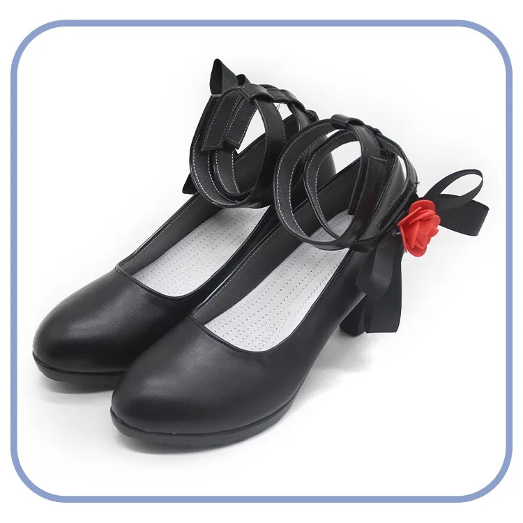 Bang Dream Roselia Imai Lisa Scarpe Cosplay Accessori Anime Stivali di Carnevale di Halloween Scarpe in PU Puntelli Cosplay Su misura