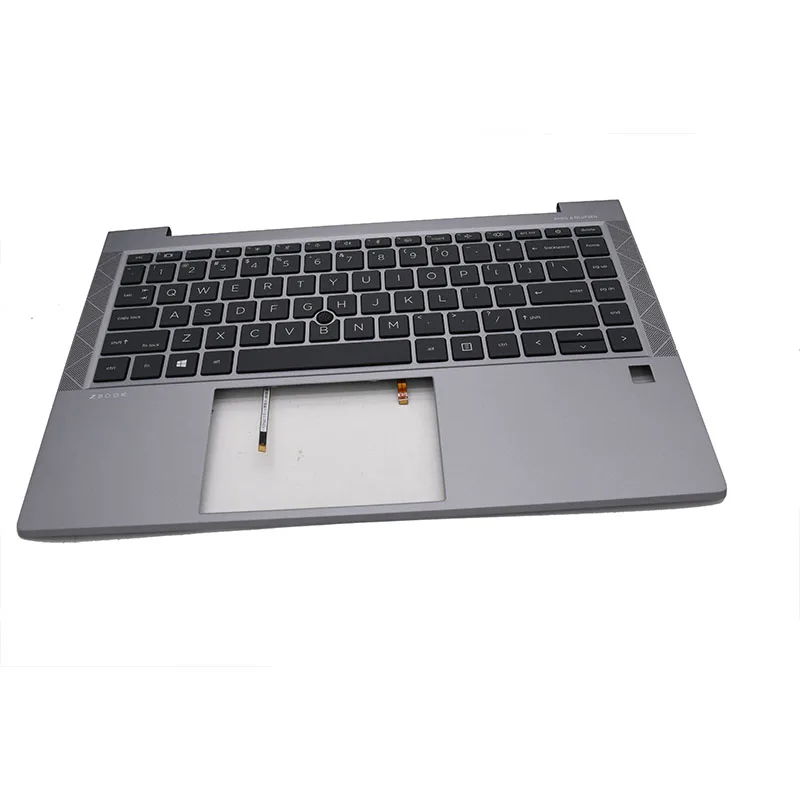 

Palmrest With US Backlight Keyboard For HP zbook Firefly 14 G7 14 G8 M36447-001 Gray Color