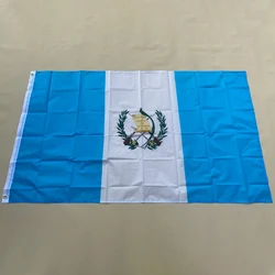 EOODLOVE Flag 90x150cm Guatemala Flag 3x5 feet Football Celebration Flag Indoor and Outdoor Polyester Hanging Flag