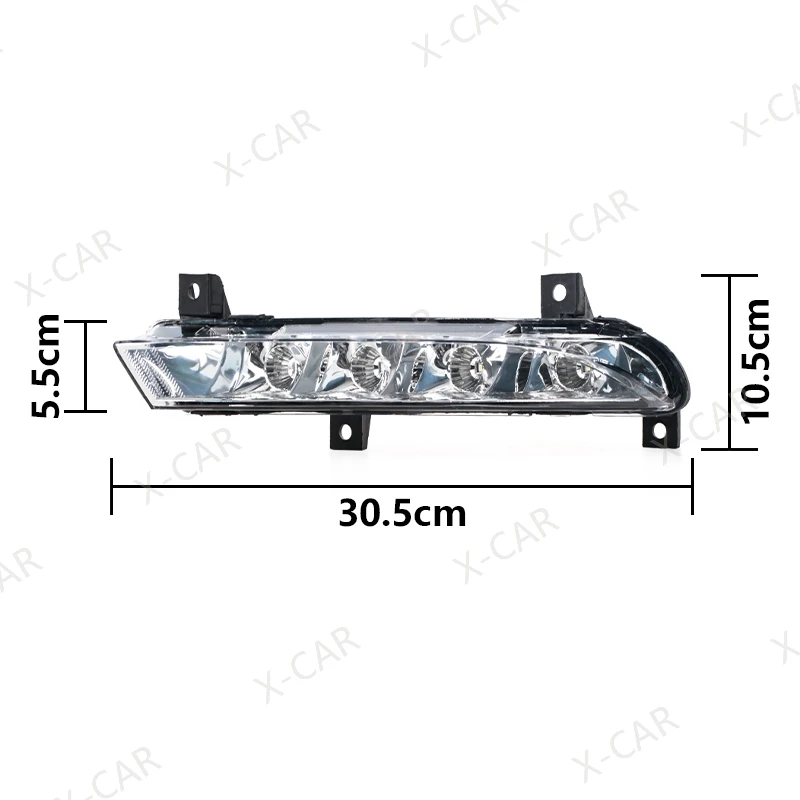 1Z 0941067   1Z 0941068   Dla Skoda Octavia A5 A6 RS 2009 2010 2011-2013 LED DRL przedni zderzak światła do jazdy dziennej lampa przeciwmgielna światło przeciwmgielne — zdjęcie 5