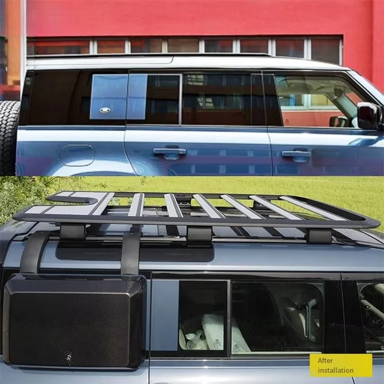 Veidt Suitable for 20-24 Land Rover New Defender All Models Aluminum Alloy Material 90110 Roof Luggage Rack Off-Road