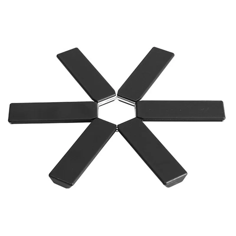 Cuscinetto pieghevole resistente al calore a sei artigli - Resistente alle alte temperature per pentole da cucina in argilla Tavoli da pranzo Ciotole Piatti e piatti