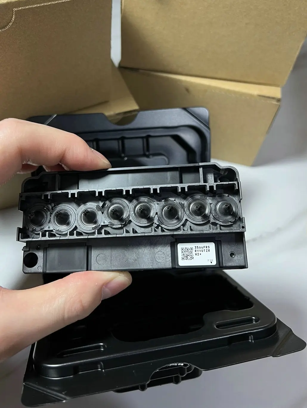 Imagem -05 - Cabeça de Impressão Desbloqueada para Epson Cabeça da Impressora Base de Água R1800 R2400 1800 2400 9880 4400 4800 Mutoh Rj900 Dx5 F158000