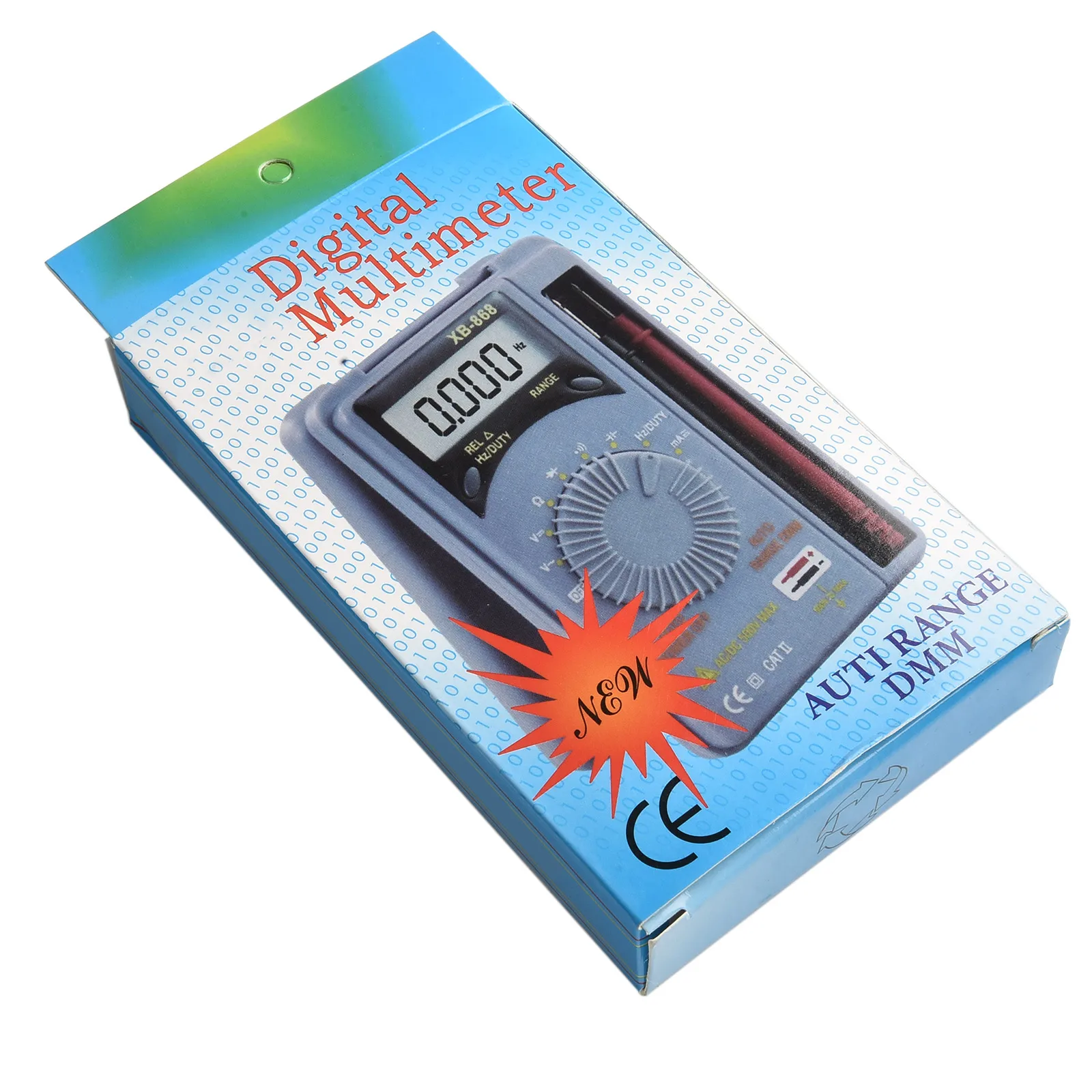 

Digital Multimeter Voltmeter Tester 115x70x20mm 500V AC 80ω Beeper Auto Range LCD Measuring Tool Voltmeter Tester