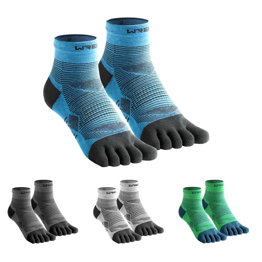 AliExpress WRELS Men Five Finger Toe Socks Low Cut Running Blister Prevention Quick Drying Coolmax Sports Cycling Athletic Thin Socks