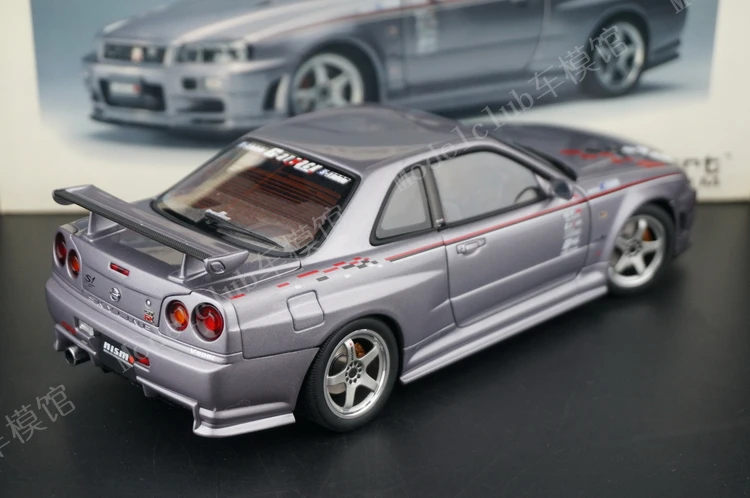 Autoart 1:18 R34 S-tune Series JDM Alloy Full Open Limited Edition Resin Metal Model Ornament Toy Birthday Gift