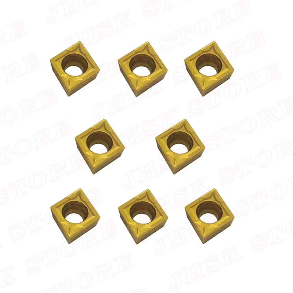 CCMT09T304/CCMT32.51 inserti per tornitura in metallo duro, inserti per frese di ricambio per tornio CNC con rivestimento multistrato CCMT