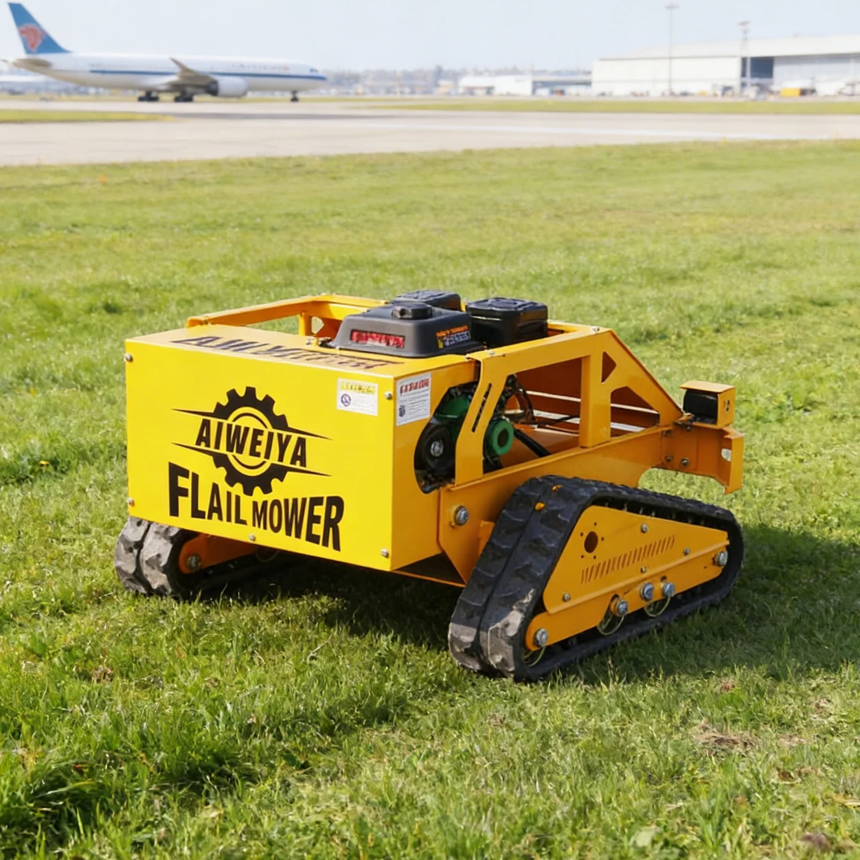 

Customized CE EPA Certified Robotic Lawn Mower, Intelligent Obstacle Avoidance & Radar Navigation for Commercial Use flail mower