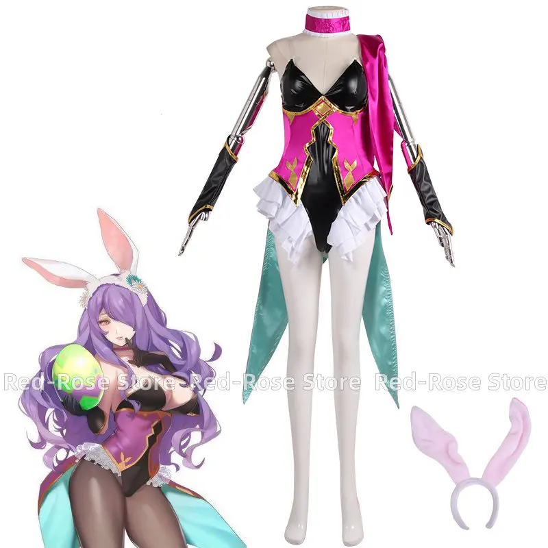 

Game Fire Emblem Camilla Cosplay Costumes Camilla Bunny Girl Uniform For Women Support Customization