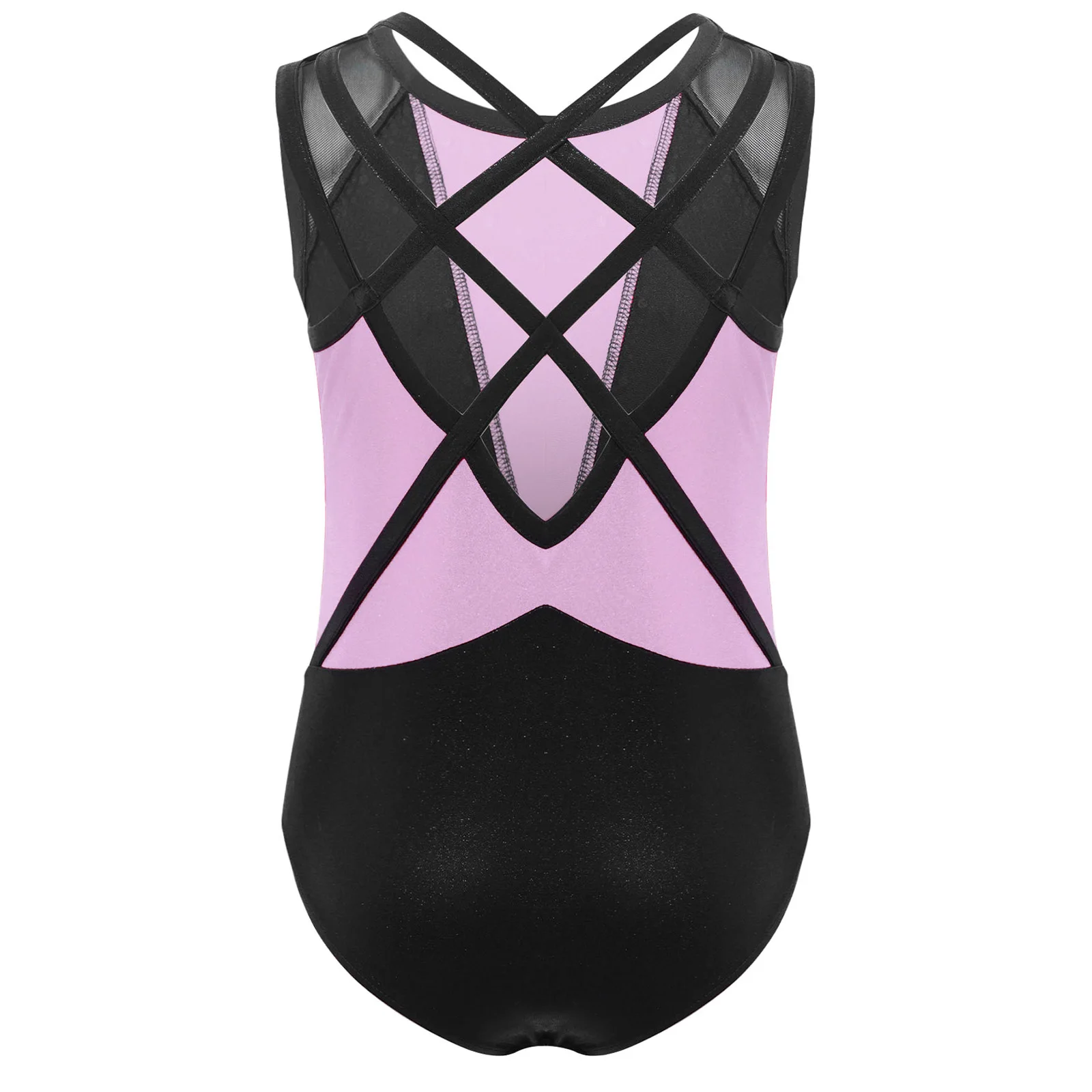 أطفال الباليه بذلة الجمباز يوتار الفتيات تقاطعات الظهر الرقص القمم ممارسة اليوغا ارتداءها راقصة الباليه المرحلة Dancewear