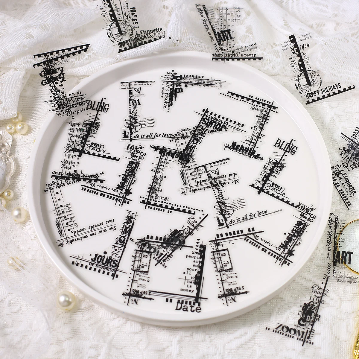 

30 шт., наклейка для коллажа, английский уголок, набор наклеек для домашних животных, ручная работа, сделай сам, материал для скрапбукинга, мусорный журнал, ремесленная бумага для украшения