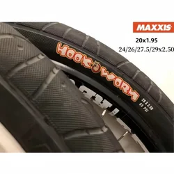 1 Stück MAXXIS HOOKWORM Original Rrban Assault Reifen für Lastenfahrräder Pedicabs FLACHE/PARK/STREET/VERT Fahrradreifen BMX Fahrradreifen