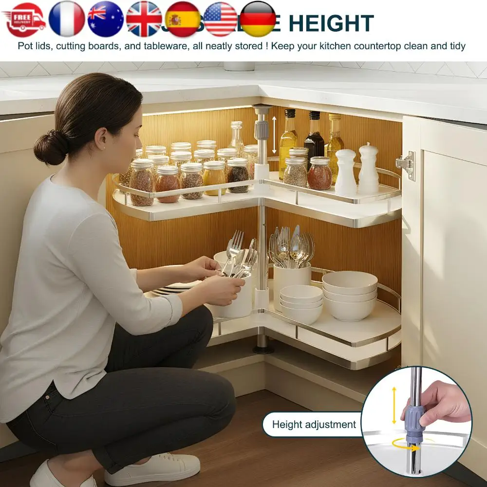 2 Tiers 270 Degree …