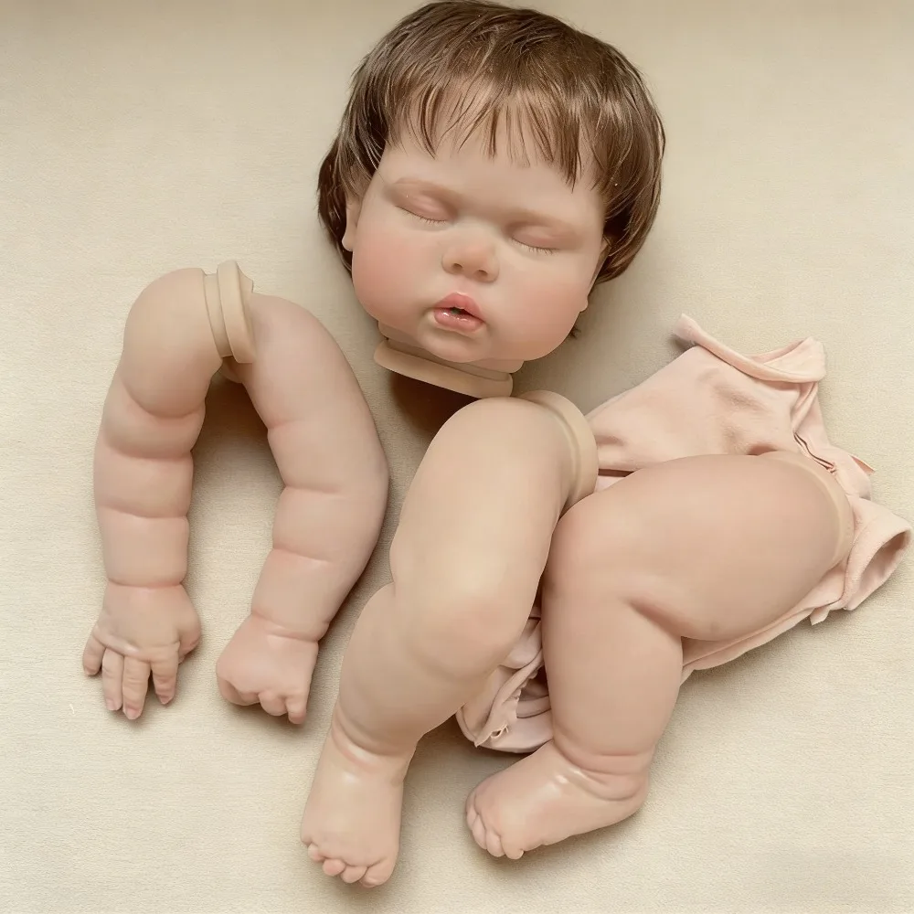 24Inch Pickle Reborn Doll Kit Multiple Layers Painting Doll Parts With  Visible Veins Hand Rooted Hair