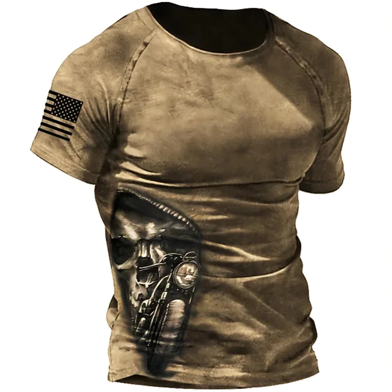 3D-Druck Sport Schnelltrocknend Atmungsaktives Herren T-Shirt Outdoor Extrem-Motorrad-Rennuniform Eltern-Kind Kurzarm-Kleidung Sommer-Oberteil – Detail 10
