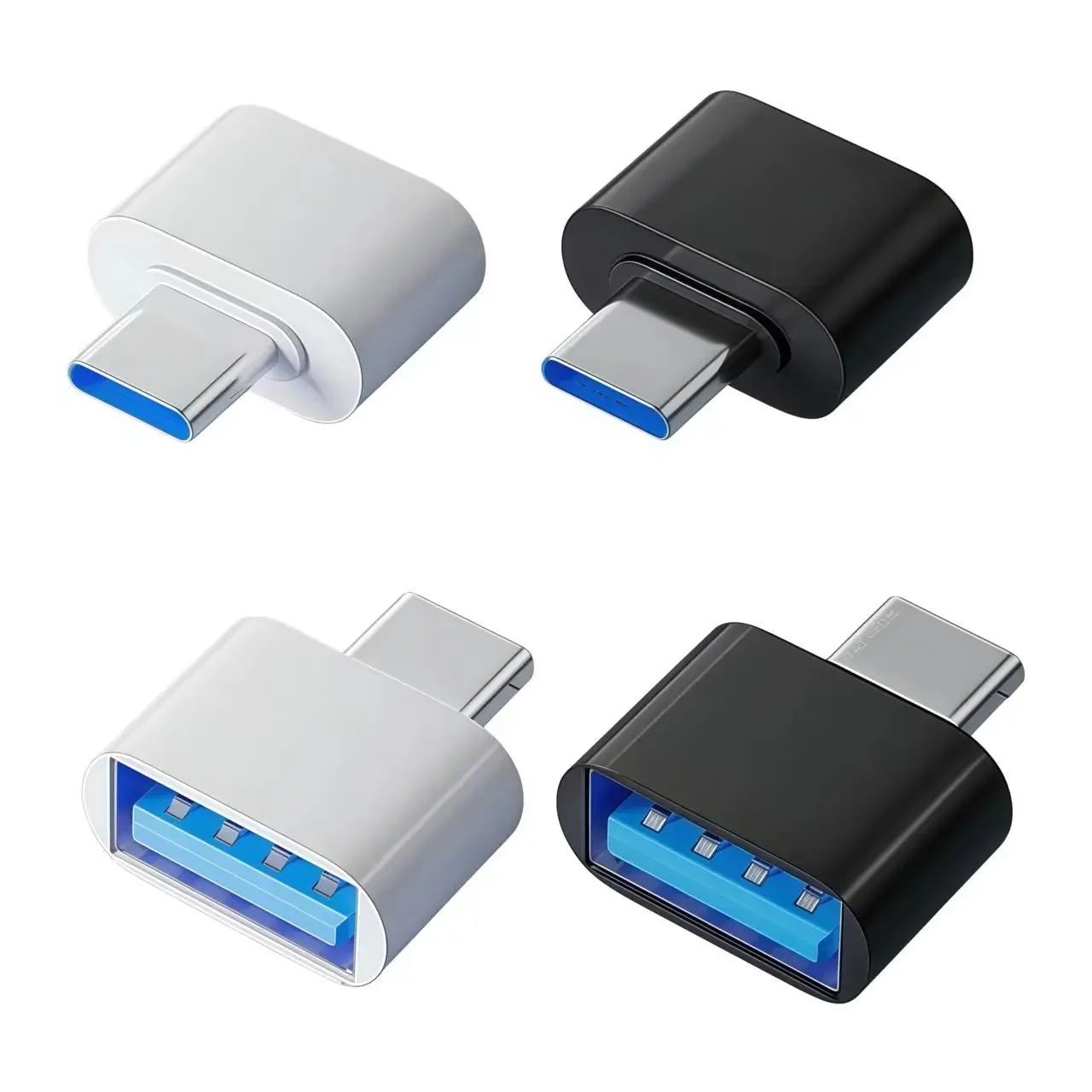 Mini Type-C to USB Adapter USB-C Male OTG A Female Data Connector for MacBook Pro iPad Mini 6/Pro MacBook Air Type-C Devices