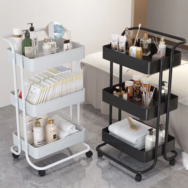 

Storage Hairdressing Salon Trolley Medical Spa Tattoo Beauty Salon Trolley Manicure Carrito Auxiliar Salon Furniture BL50ST