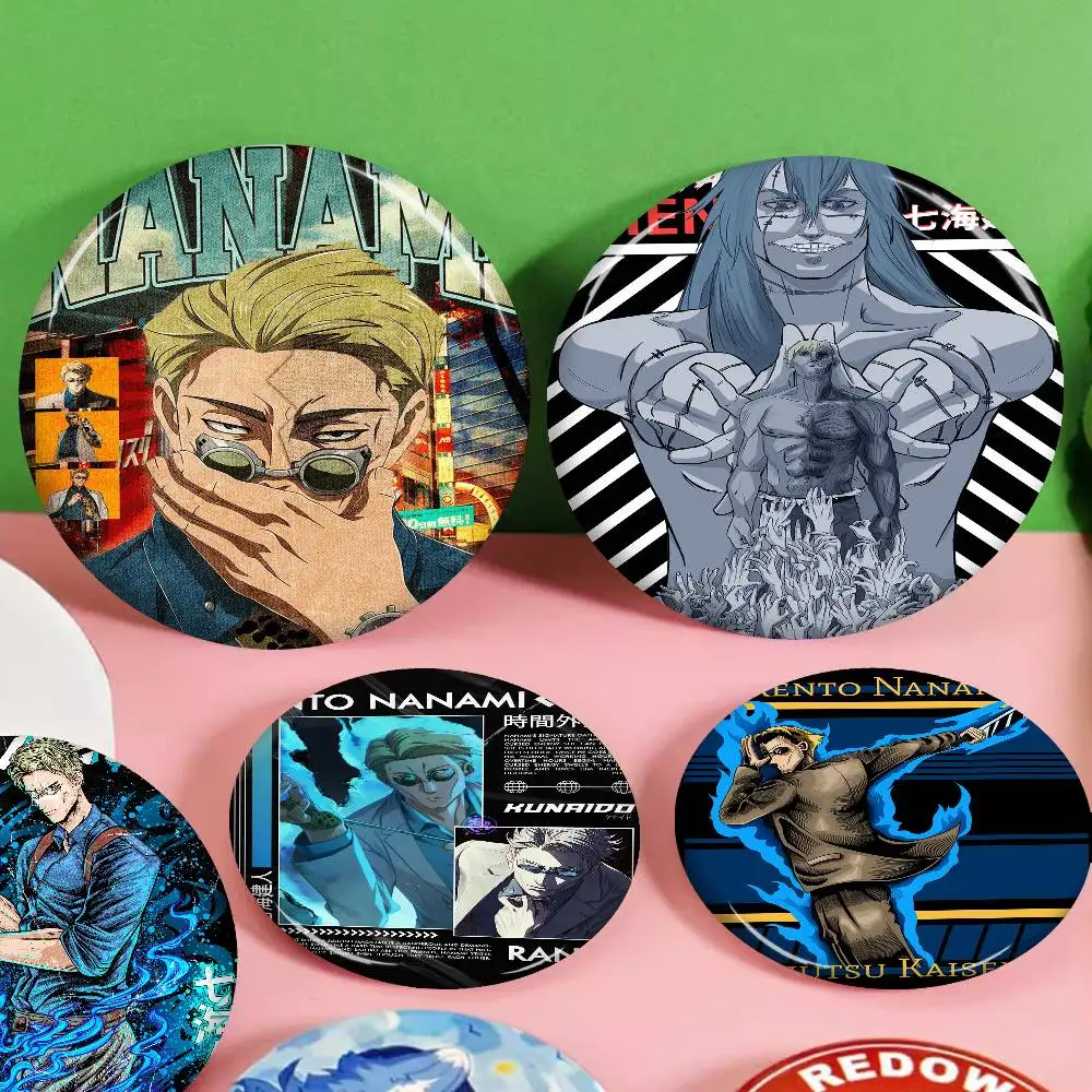 

Nanami Kento 58mm Animals Funny Brooches Badge Backpack Clothes Gift Accessory