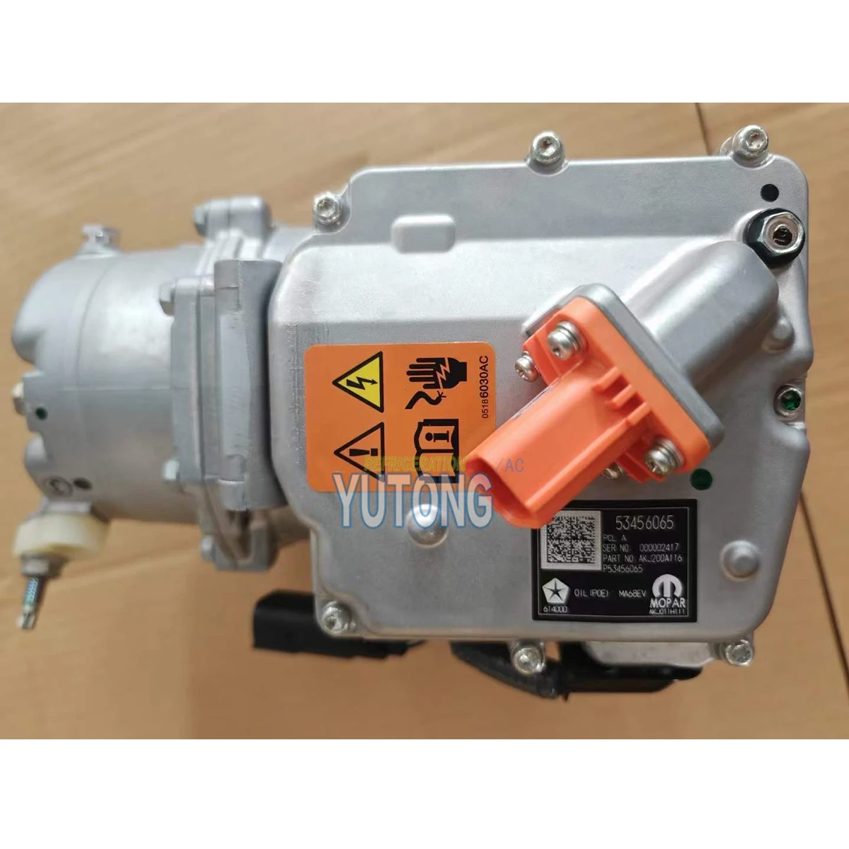 MOPAR COMPRESSOR FOR JEEP HYBRID AKJ200A116 53456065 000002417