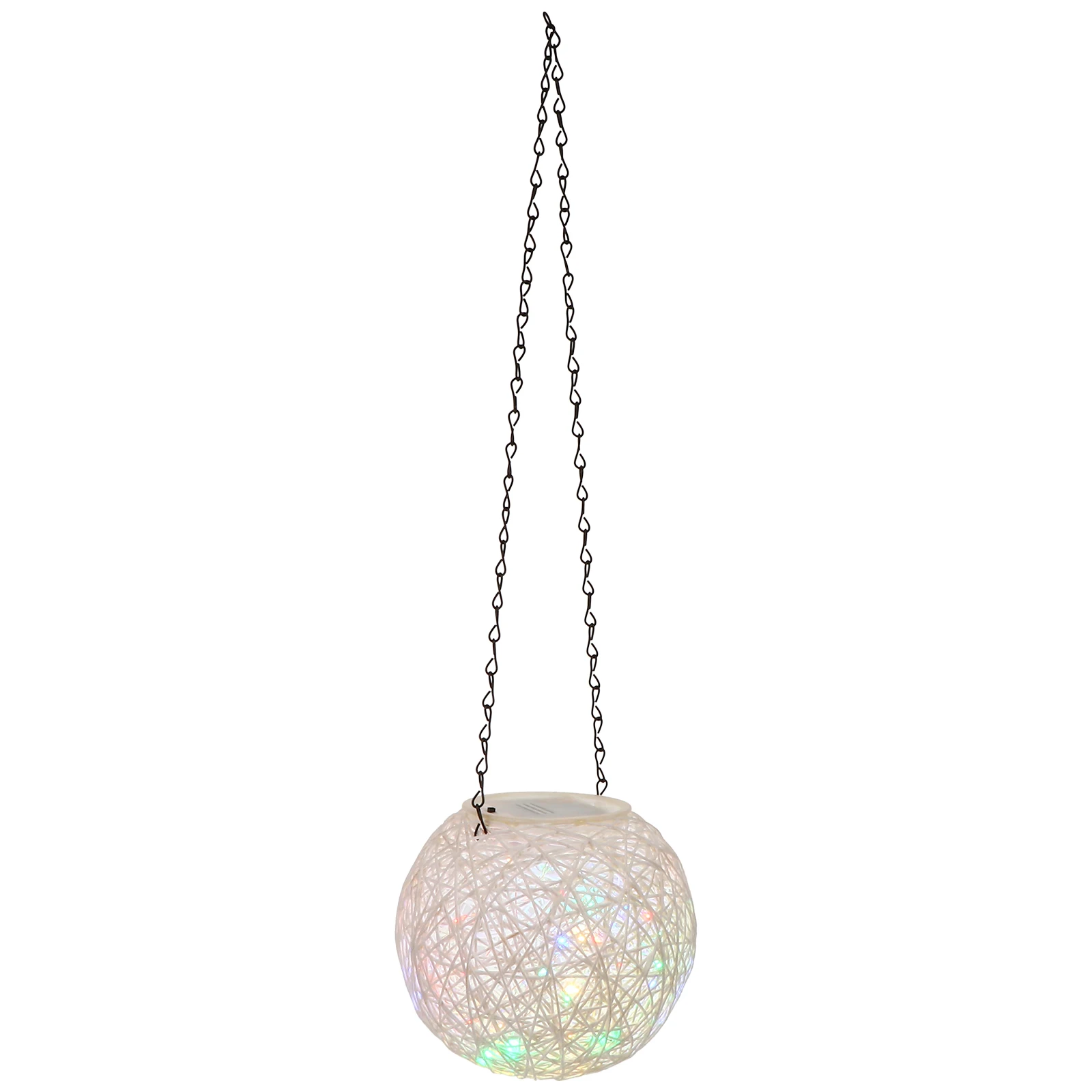 

Colorful Vine Ball Lamp Pendant Light for Garden Decoration Plastic Iron Materials Seven Colors Lightweight Portable