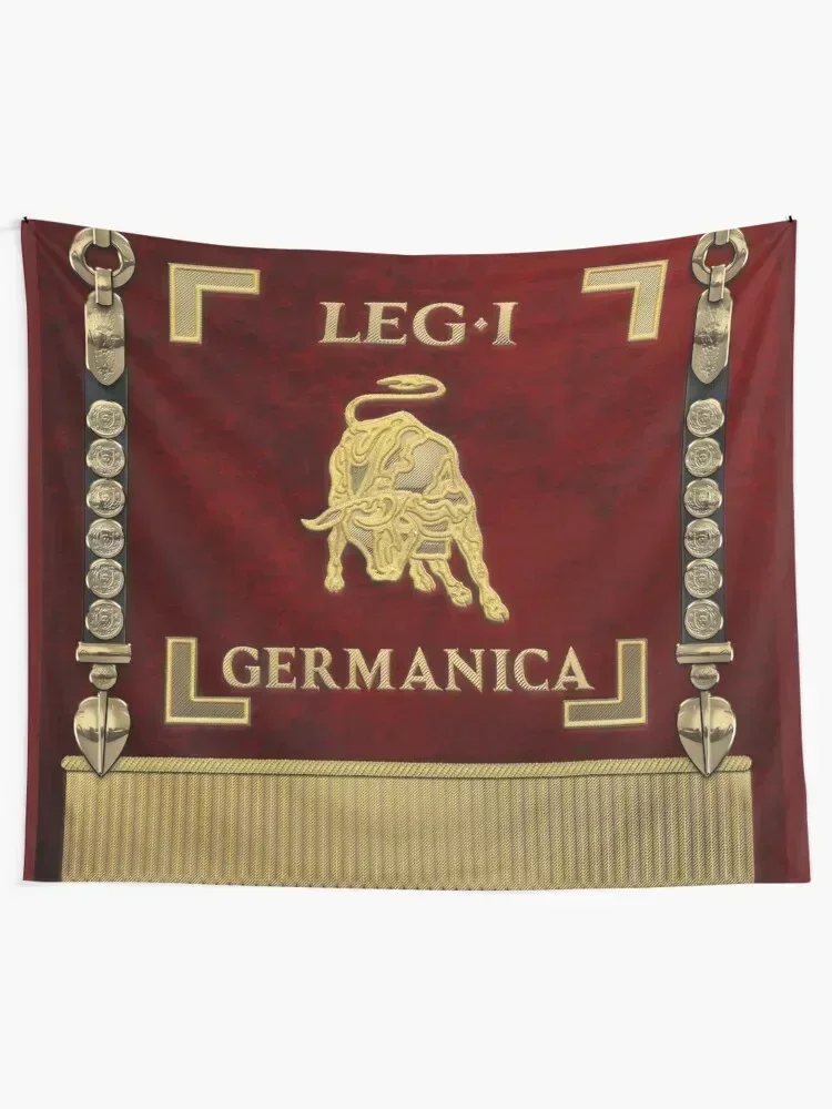 Standard of the 1st Germanic Legion - Vexillum of Legio I Germanica Tapestry Cute Room Things Home Decorators Tapestry