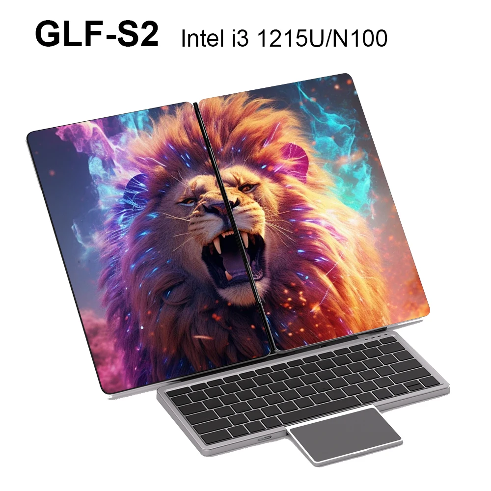 【GLF-S2】 Laptop 10.9+10.95 cala Intel i3 1215U N100 Dual iPS podwójny ekran dotykowy podwójne pisanie WIFI 6 Windows 11 Laptop Tablet Komputer