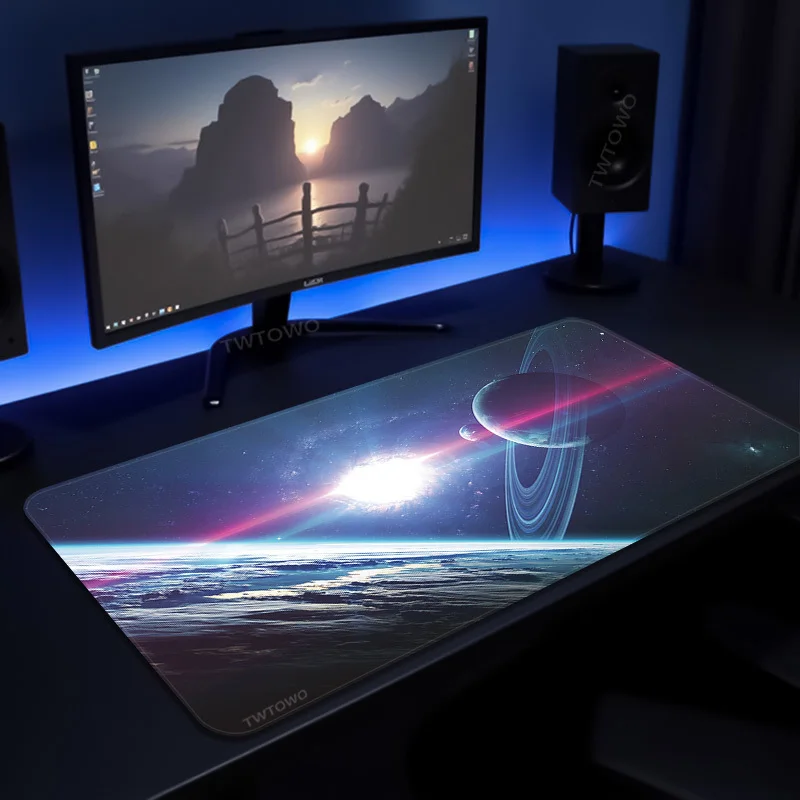 

Коврик для мыши Cosmic Space Starry Sky Gamer XL Новый большой коврик для мыши на заказ XXL Коврик для мыши Нескользящий мягкий настольный коврик из натурального каучука