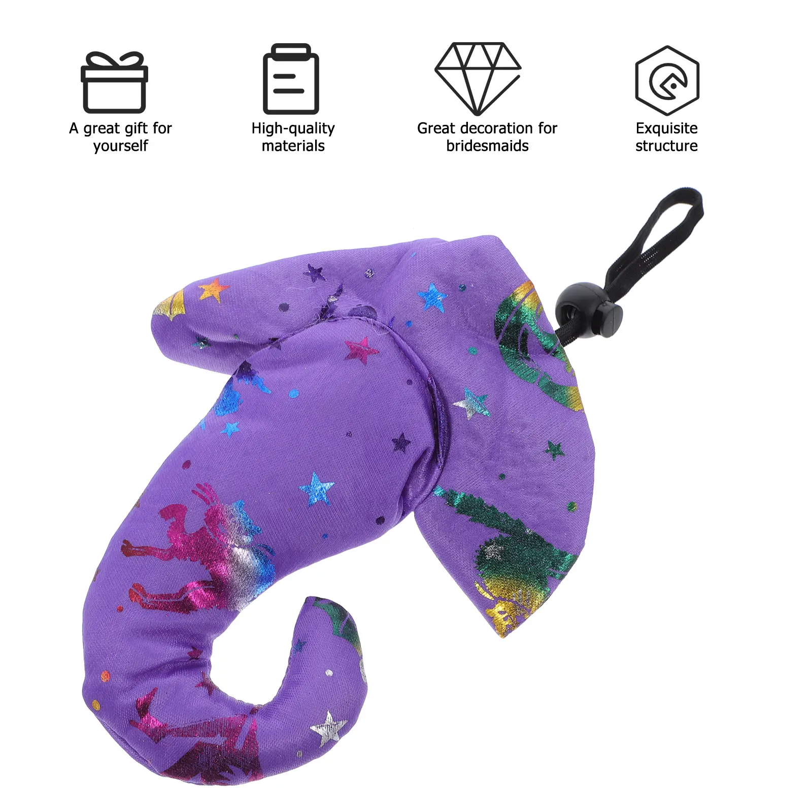

Costume Polyester Halloween Cosplay Pet Hat Cap Cosplay Party Halloween Pet Hat Reusable Durable Dog Coat