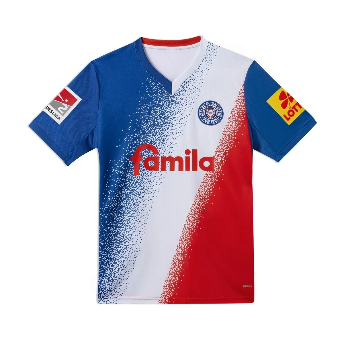 2026/2027 Holstein Kiel German football clubs Jersey Men's and Women's Sports Oversize Breathable Quick Drying Streetwea Tops