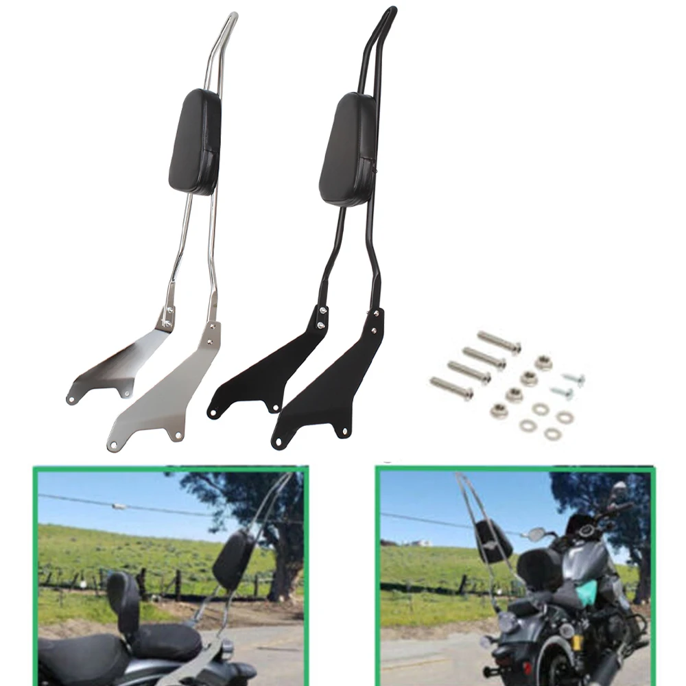 

Motorcycle Detachable Rear Passenger Backrest Sissy Bar With Pad For Yamaha Star Bolt XV950 XVS950 2014-2019 2018 2017 2016 2015