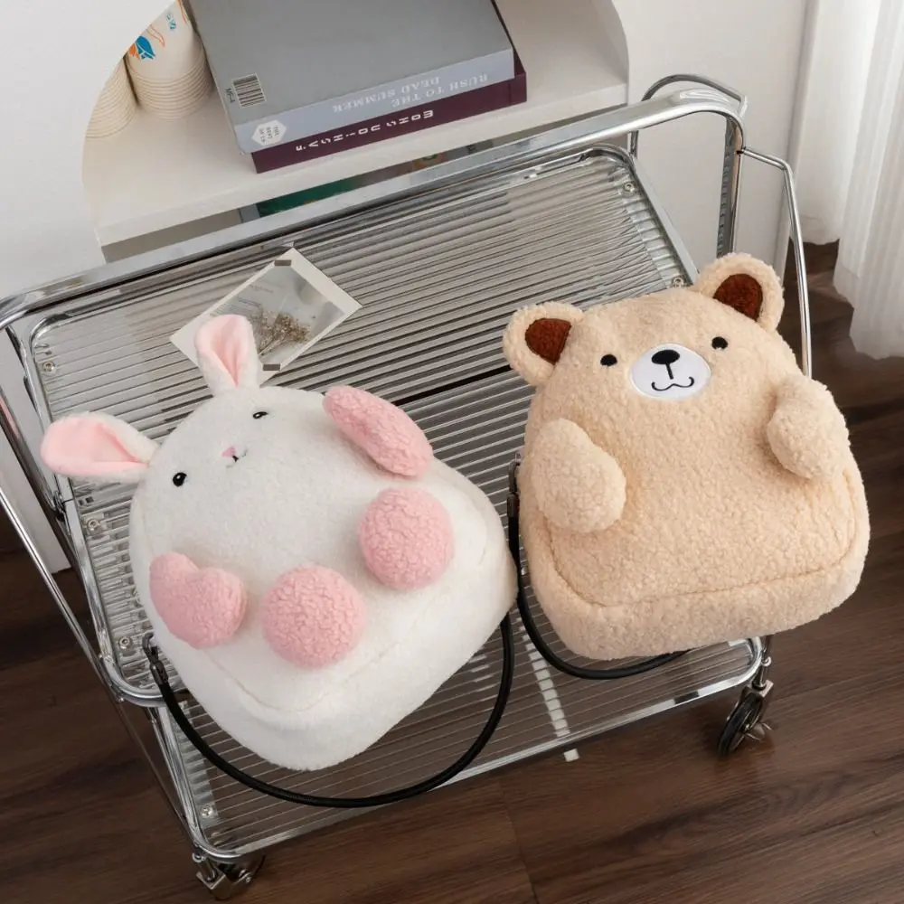 

Повседневные сумки-тоуты с пандой, модные сумки через плечо с кроликом, вместительные сумки для студентов в стиле INS