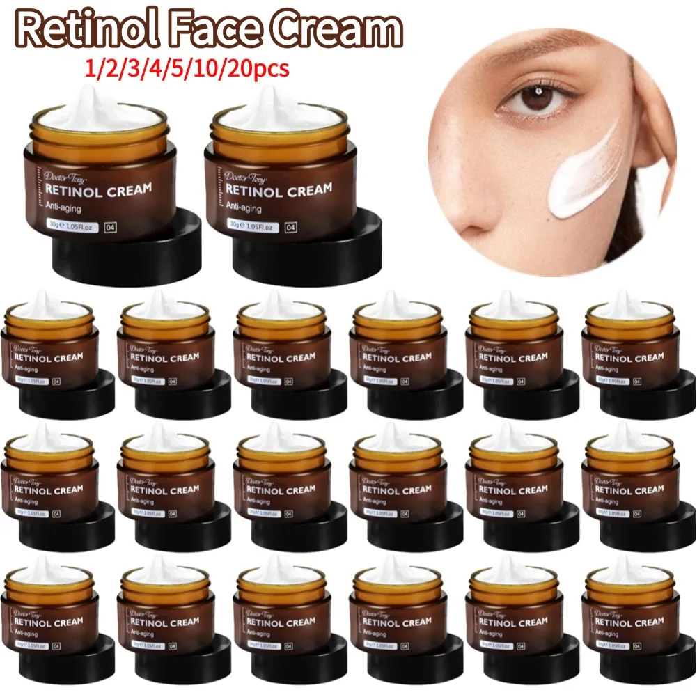 

Retinol Face Cream Women Skincare Anti-Aging Remove Wrinkle Whitening Brightening Moisturizing Hyalronic Acid Facial Skin Care
