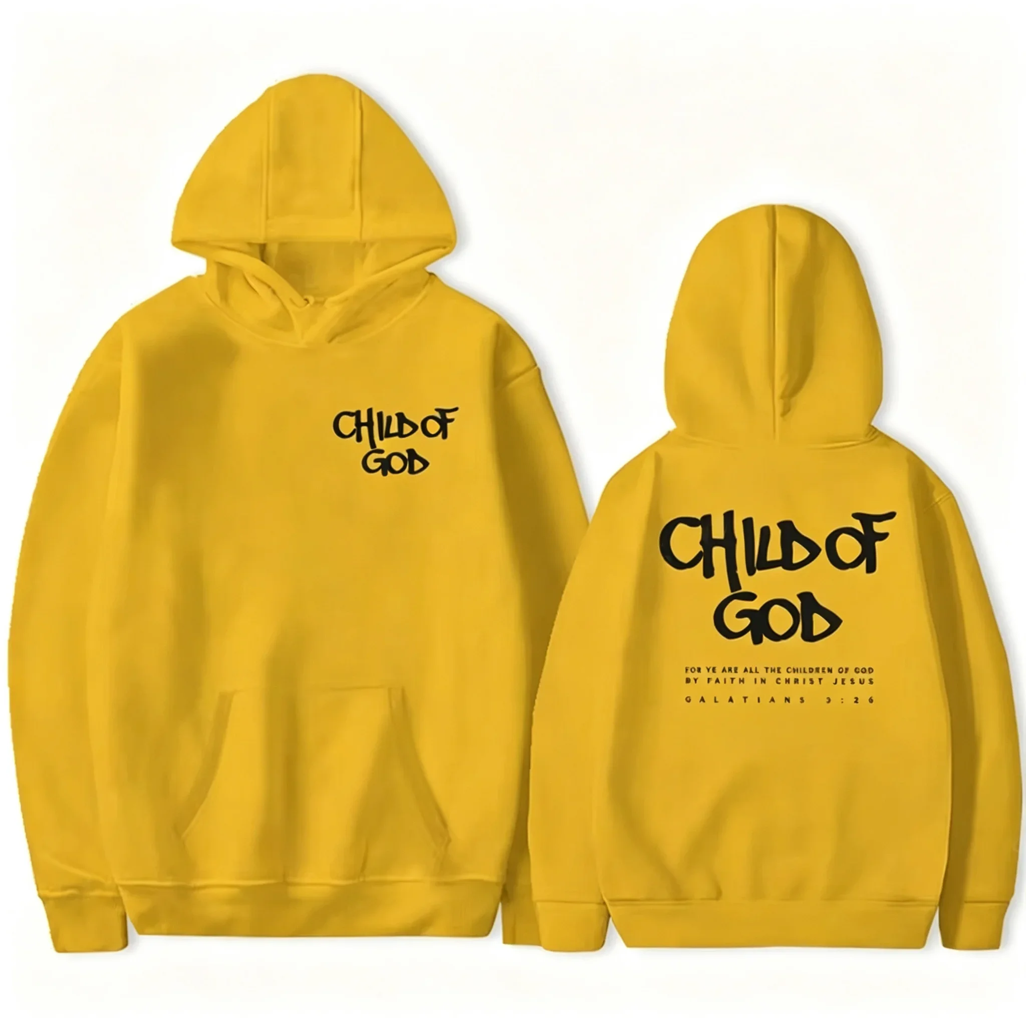 2026 I Am A God Child Kapuzenpullover mit Buchstabendruck, christliche Gott-Sweatshirts, Kapuzenpullover, Gebet zum Herrn, Sweatshirt, Damenbekleidung – Detail 11
