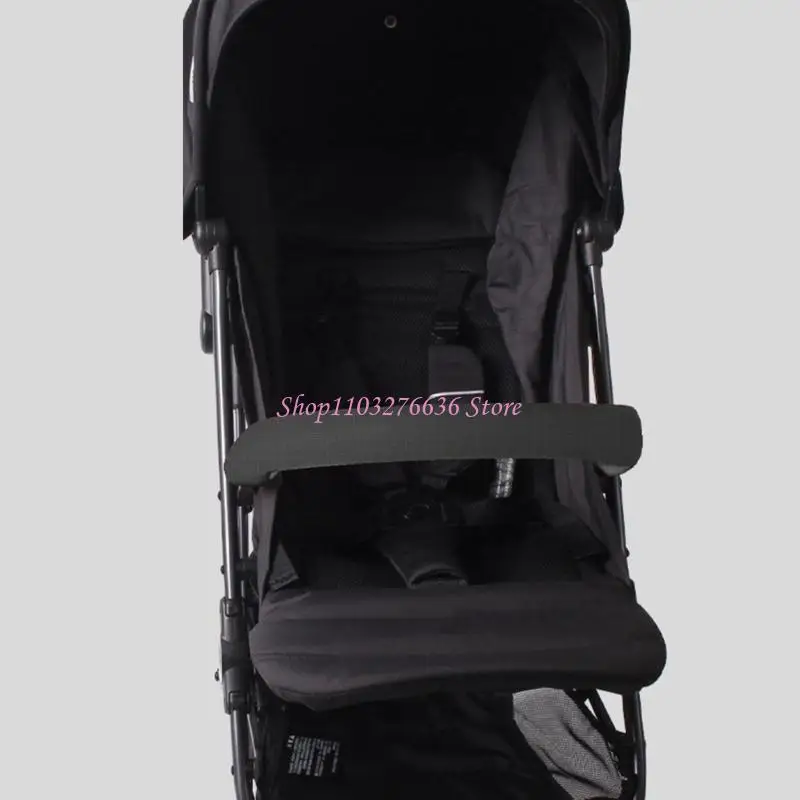 

R6FD Baby Strollers Handlebar Guard Front Armrest Protective Cover Shoulder Belt Case