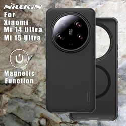 Nillkin for Xiaomi Mi 14 Ultra / 15 Ultra 5G Case Magsafe Frosted Hard 360 Magnetic Adapt Matte full Back Cover for Mi14Ultra