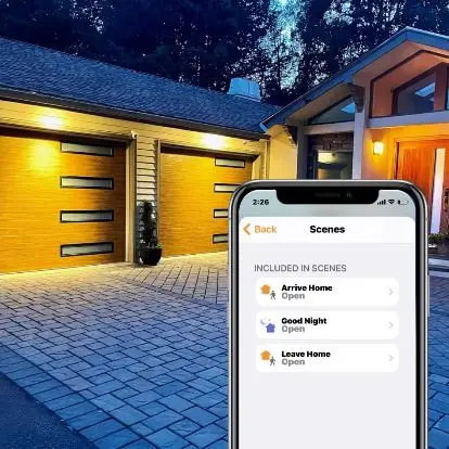 El abridor de puerta de garaje IoTorero Homekit ESP32C3 funciona con el asistente doméstico