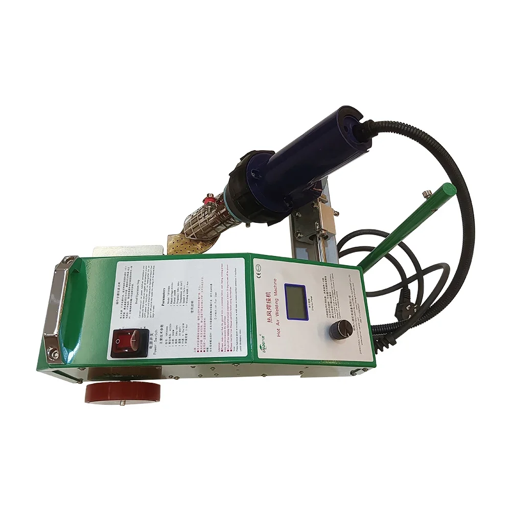 

LIUDU Factory Price TOP2000D Banner PVC TPO Floor/Roofing Welder Automatic Hot Air Welding Machine For Tent Canvas Tarpaulin