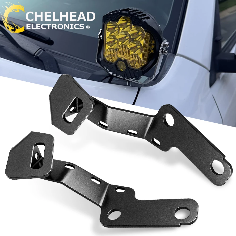 Offroad Led Auxiliary Pod Work Light Mount Bracket for Toyota 4Runner 2009-2023 for Toyota Tundra 2007-2021