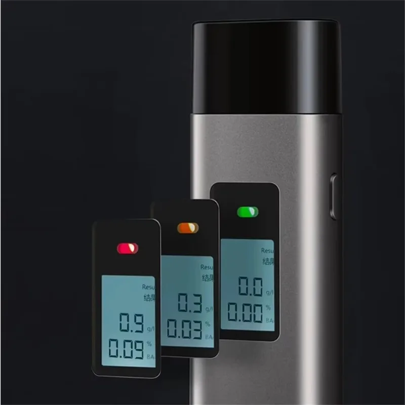 For Xiaomi Hydsto Mini Digital Alcohol Tester T1 with 200mAh Battery LCD Digital Display Alarm for Personal or Professional Use