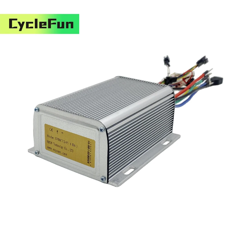 MQCON Sabvoton SVMC7245-H No.2 بروتوكول 48 فولت-72 فولت تيار مستمر 45A 500 واط-1KW موجة جيبية BLDC تحكم مع شاشة 860C ل سكوتر كهربائي